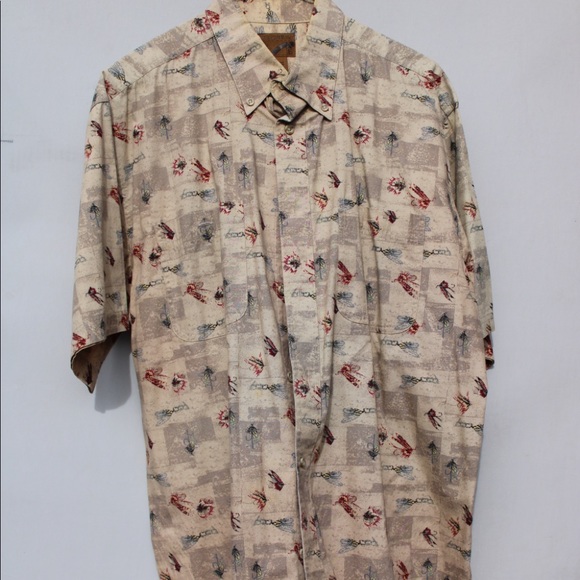 Ivy Crew Explorer men’s button up shirt - Picture 1 of 2
